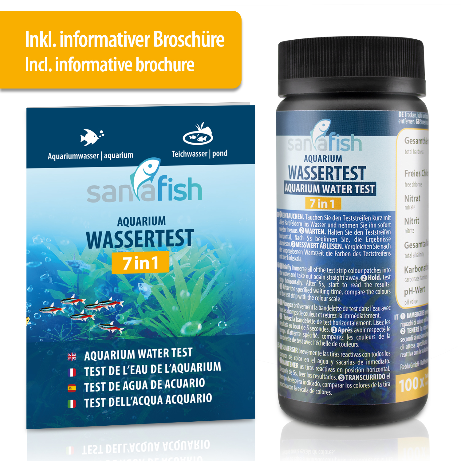 Aquarium-Wassertest