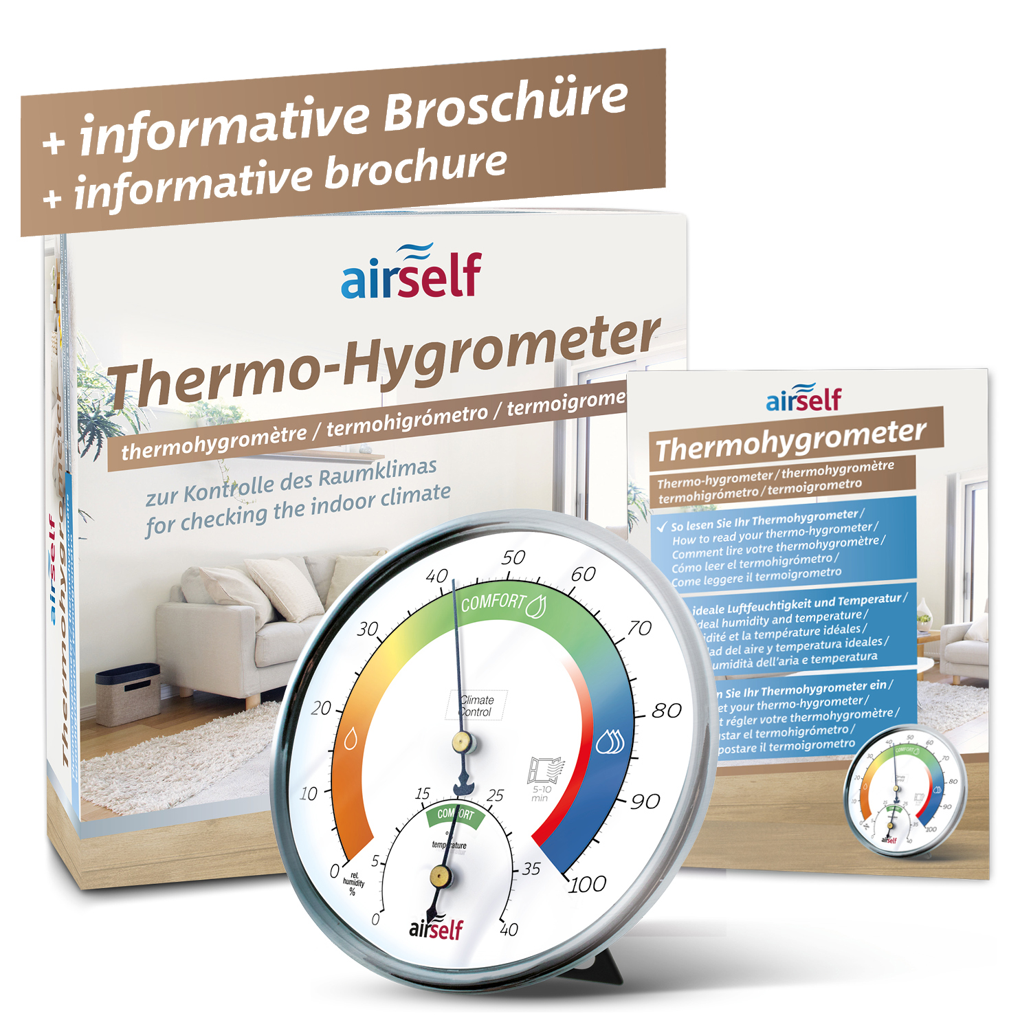 Thermo-hygro meter