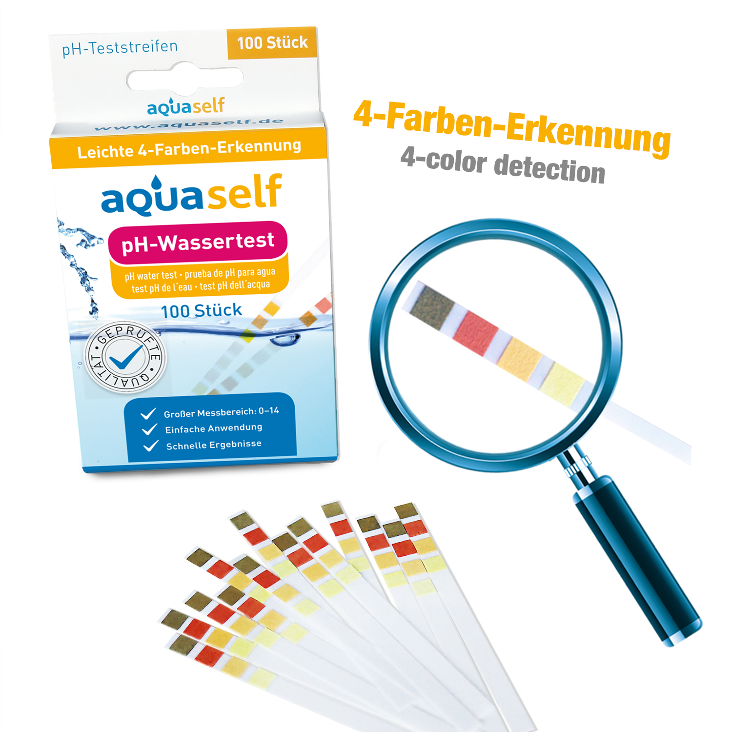 Wasserhärte-Test für Zuhause