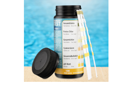 Der aquaself Poolwassertest: Ermitteln Sie 6 wichtige Wasserwerte für Ihren Pool